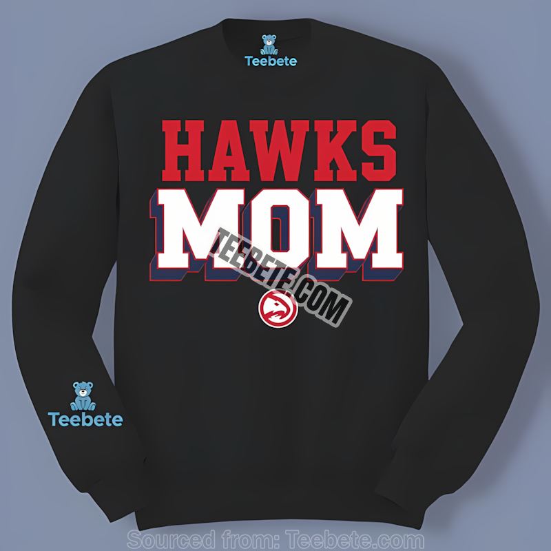 Atlanta Hawks Mom Graphic Long Sleeve Atlanta Hawks Mom Graphic Long Sleeve