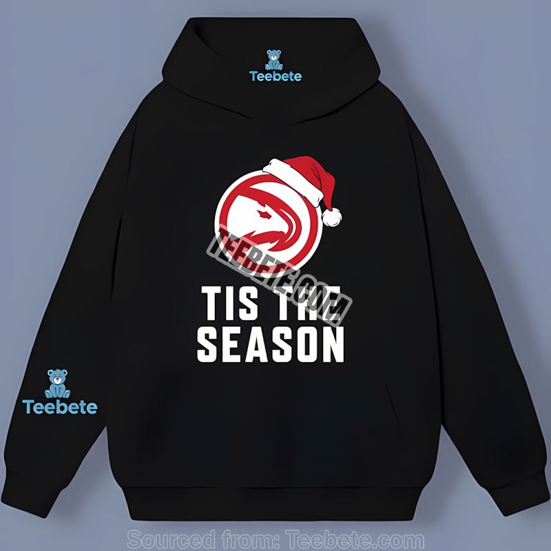 Atlanta Hawks Tis The Season Christmas Retro Hoodie Atlanta Hawks Tis The Season Christmas Retro Hoodie
