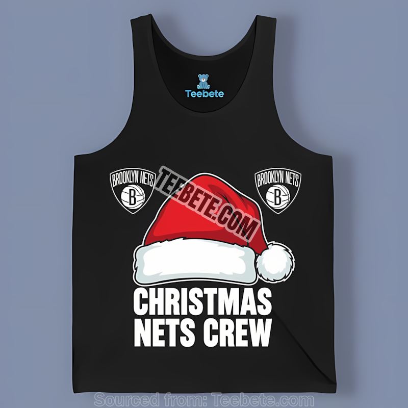 Brooklyn Nets Christmas Nets Crew Unisex Tanktop Brooklyn Nets Christmas Nets Crew Unisex Tanktop