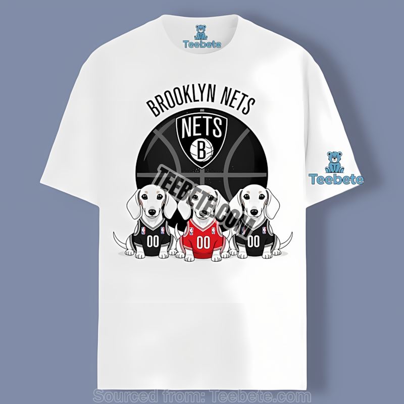 Brooklyn Nets Daddy Shark Graphic Shirt Brooklyn Nets Daddy Shark Graphic Shirt