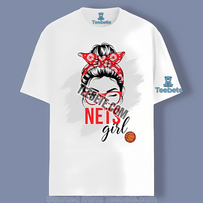 Brooklyn Nets Girl Vintage Fan Shirt