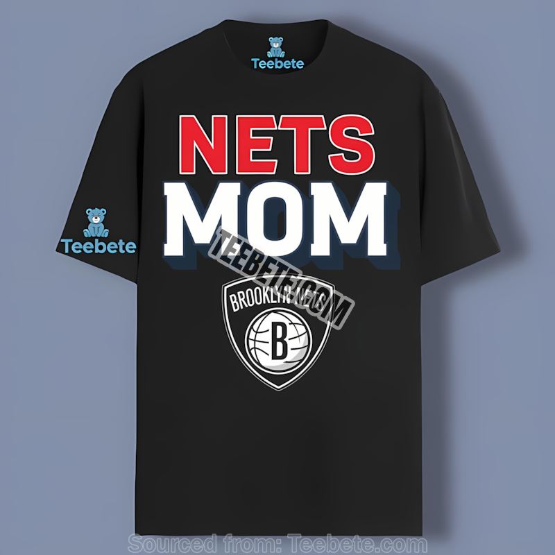 Brooklyn Nets Mom Color Graphic Shirt