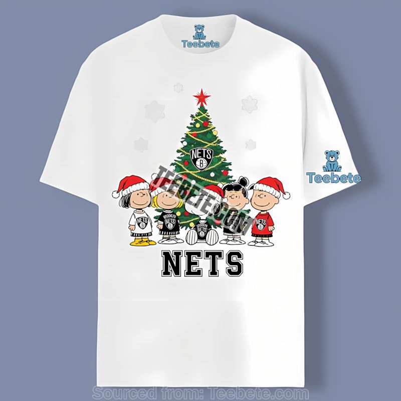 Brooklyn Nets Peanuts Christmas Holiday Classic Shirt