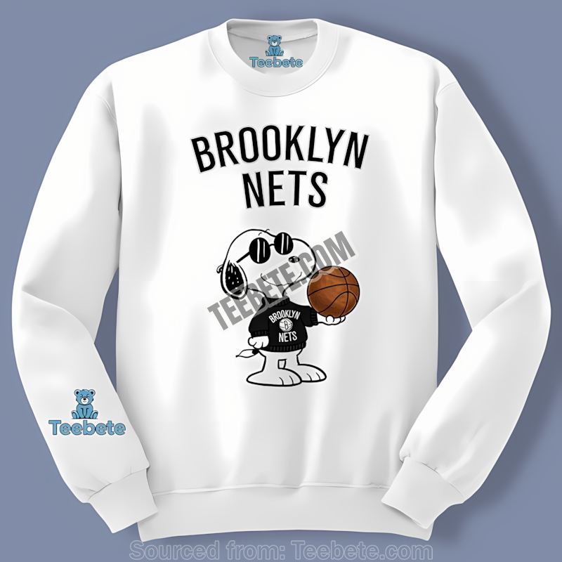 Brooklyn Nets Vs Cool Snoopy Retro Long Sleeve Brooklyn Nets Vs Cool Snoopy Retro Long Sleeve