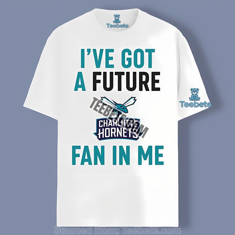 Charlotte Hornets Future Fan Inside Baby Reveal Shirt