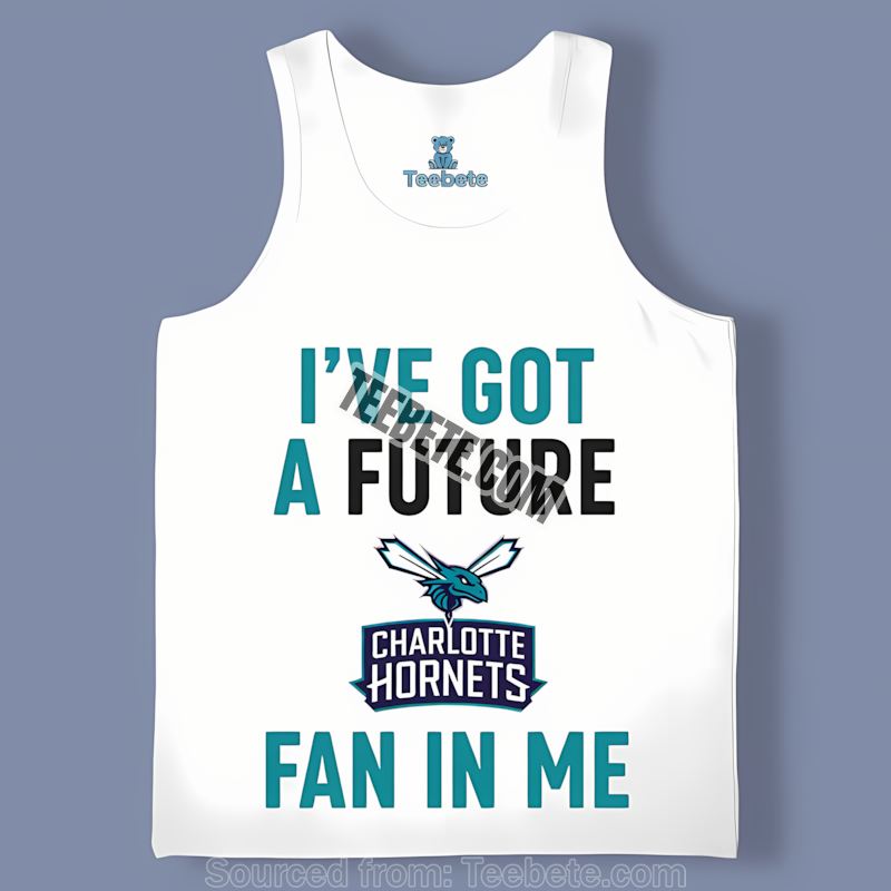 Charlotte Hornets Future Fan Inside Baby Reveal Tanktop Charlotte Hornets Future Fan Inside Baby Reveal Tanktop