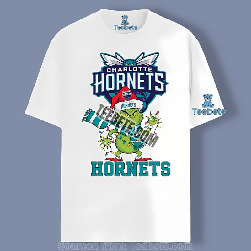 Charlotte Hornets Grinch Christmas Mischief Holiday Shirt