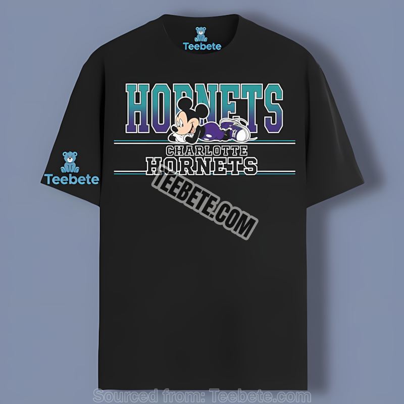 Charlotte Hornets Mickey Mouse Chill Vibes Unisex Shirt
