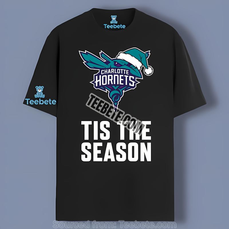 Charlotte Hornets Tis The Season Holiday Cheer Shirt