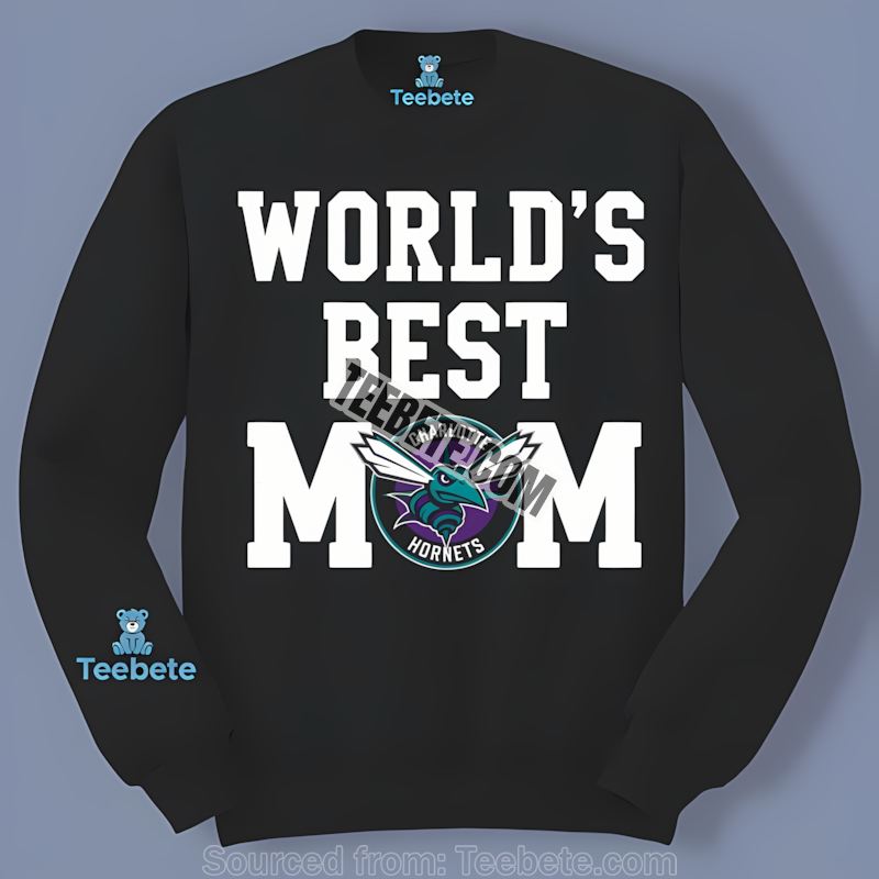 Charlotte Hornets World’s Best Mom Fan Long Sleeve Charlotte Hornets World’s Best Mom Fan Long Sleeve