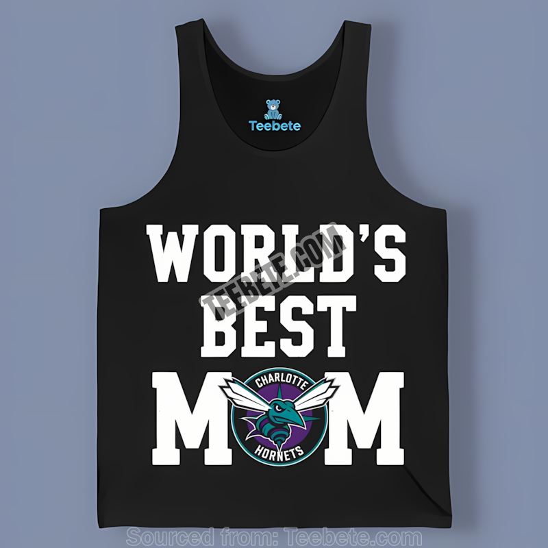 Charlotte Hornets World’s Best Mom Fan Tanktop Charlotte Hornets World’s Best Mom Fan Tanktop