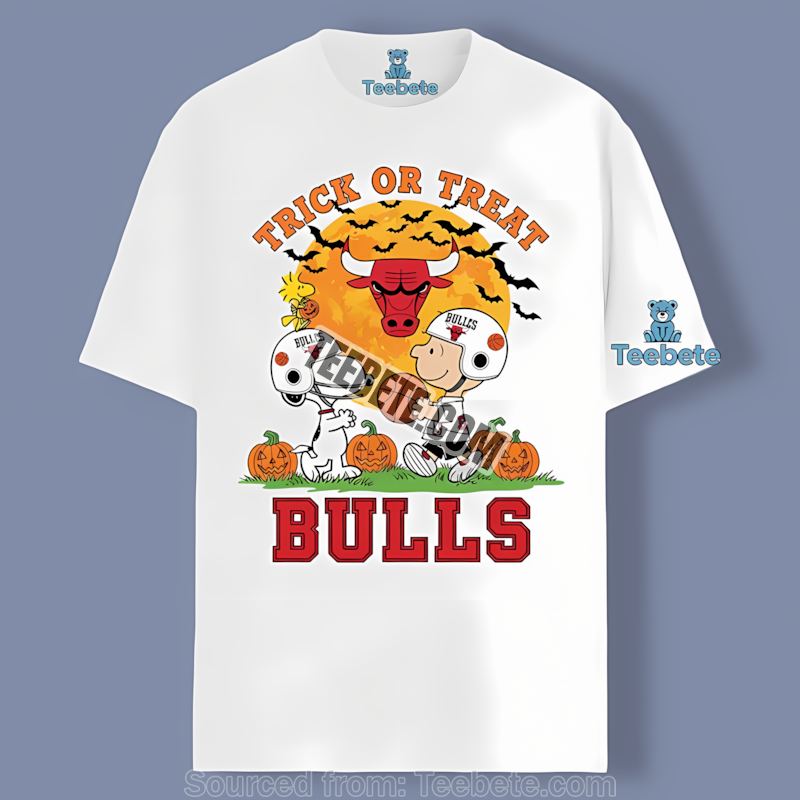 Chicago Bulls Charlie Brown Halloween Sports Shirt