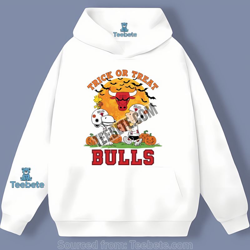 Chicago Bulls Charlie Brown Halloween Sports Hoodie Chicago Bulls Charlie Brown Halloween Sports Hoodie