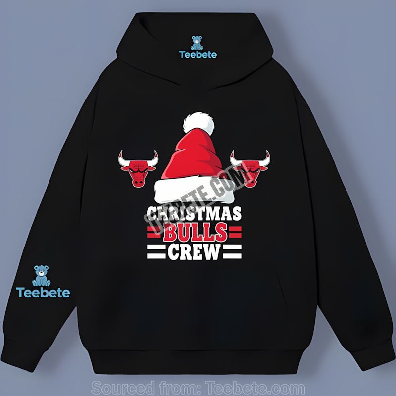 Chicago Bulls Crew Christmas Spirit Vintage Hoodie Chicago Bulls Crew Christmas Spirit Vintage Hoodie