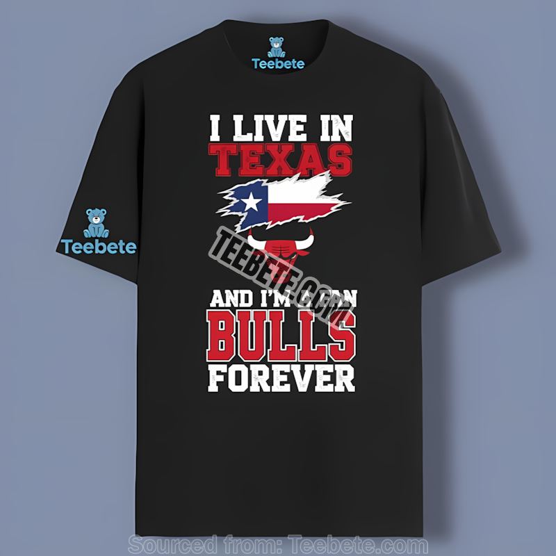 Chicago Bulls Fan Forever Texas Strong Shirt