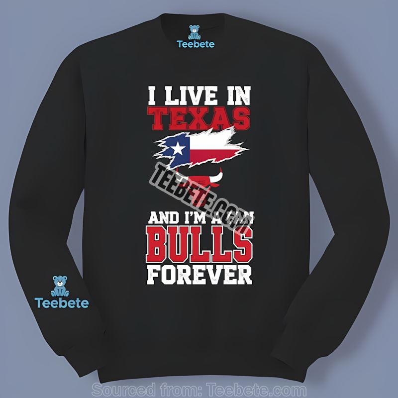 Chicago Bulls Fan Forever Texas Strong Long Sleeve Chicago Bulls Fan Forever Texas Strong Long Sleeve