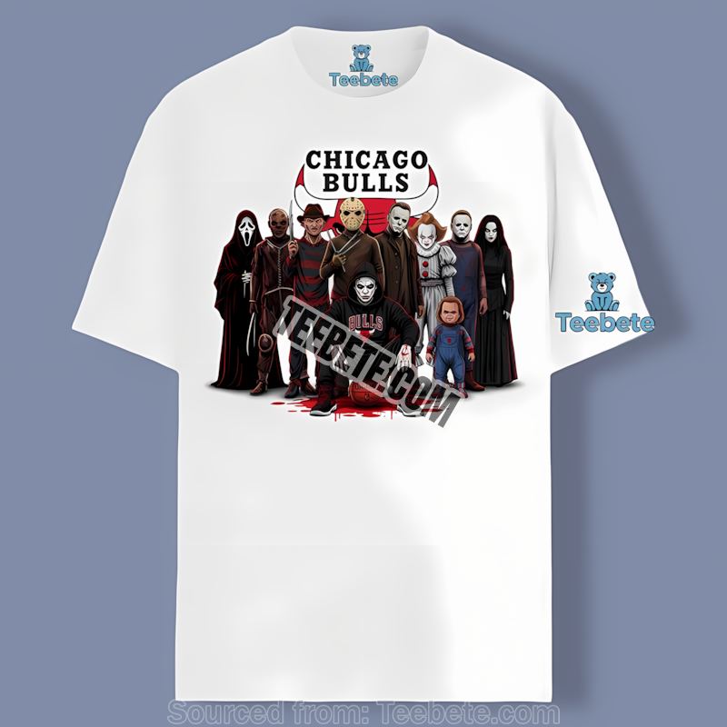 Chicago Bulls Halloween Snoopy And Charlie Color Shirt