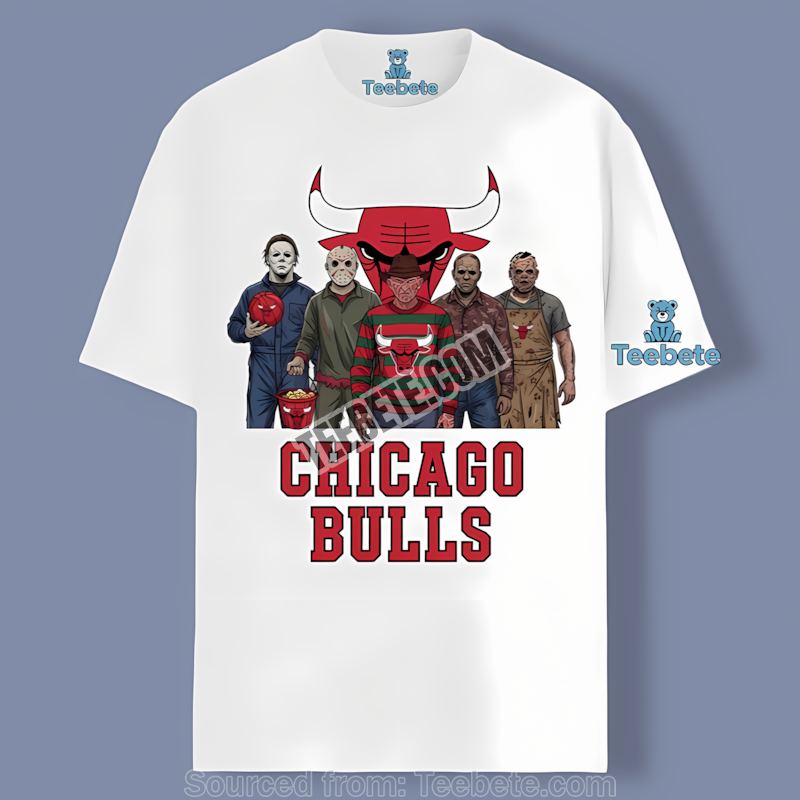 Chicago Bulls Horror Night Killers Halloween Shirt