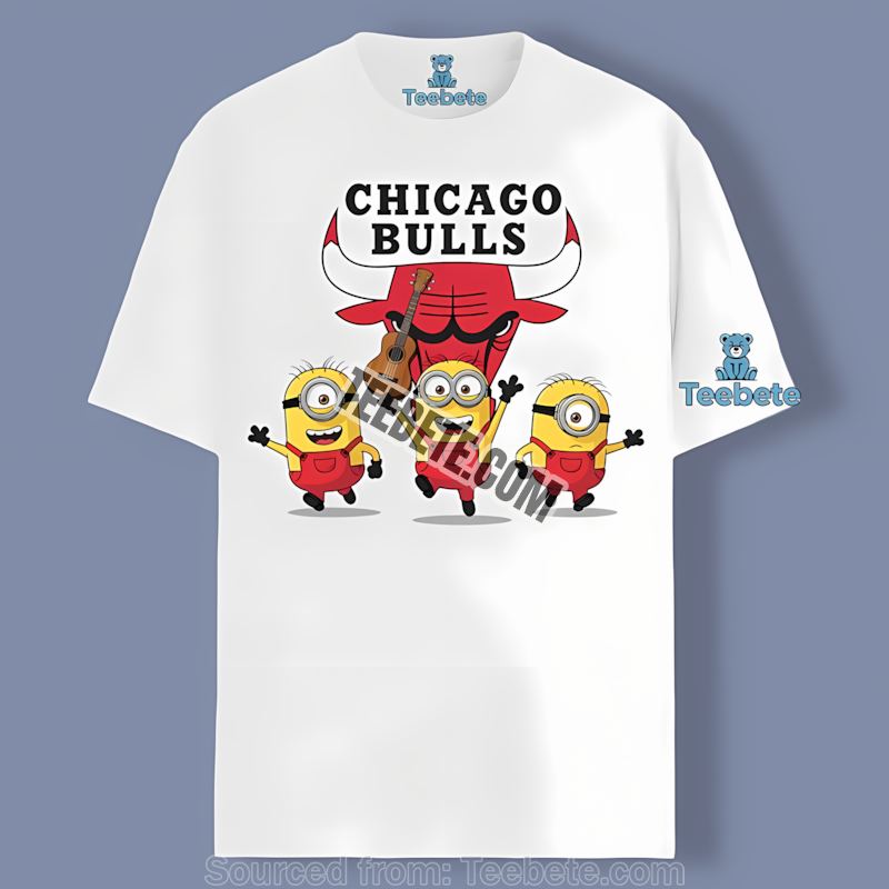 Chicago Bulls Minions Bring The Hype Retro Shirt