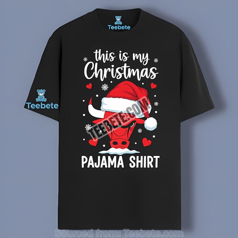 Chicago Bulls Pajama Mode Christmas Adults Shirt