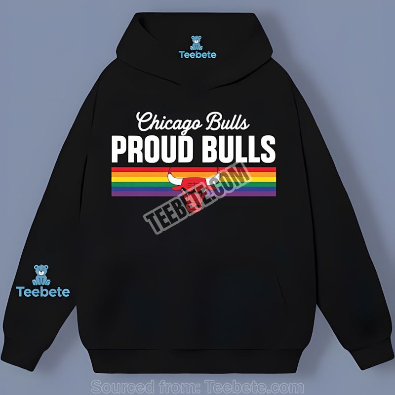 Chicago Bulls Pride Colors Love Wins Adults Hoodie Chicago Bulls Pride Colors Love Wins Adults Hoodie