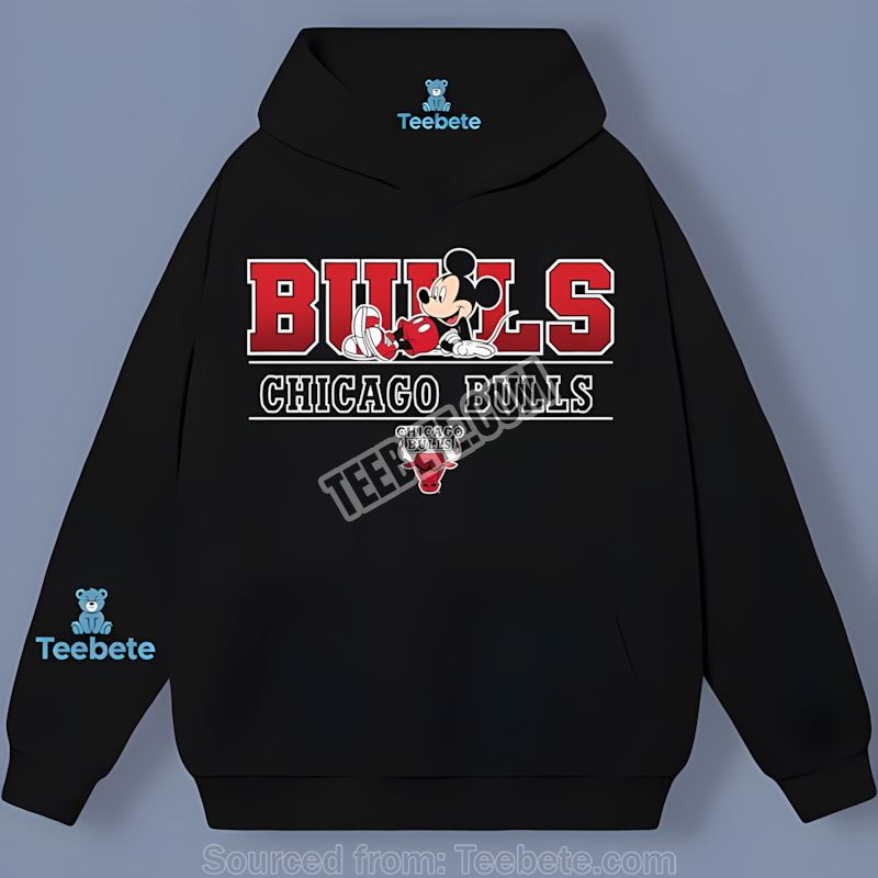 Chicago Bulls Relax Mode Mickey Vintage Hoodie Chicago Bulls Relax Mode Mickey Vintage Hoodie