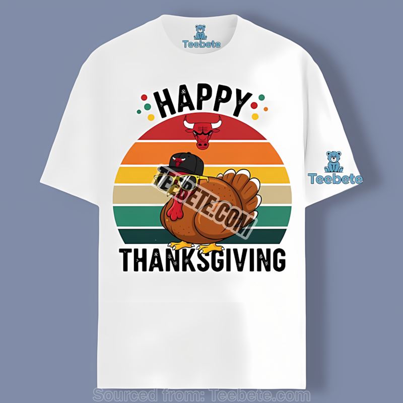 Chicago Bulls Thanksgiving Turkey Game Time Shirt