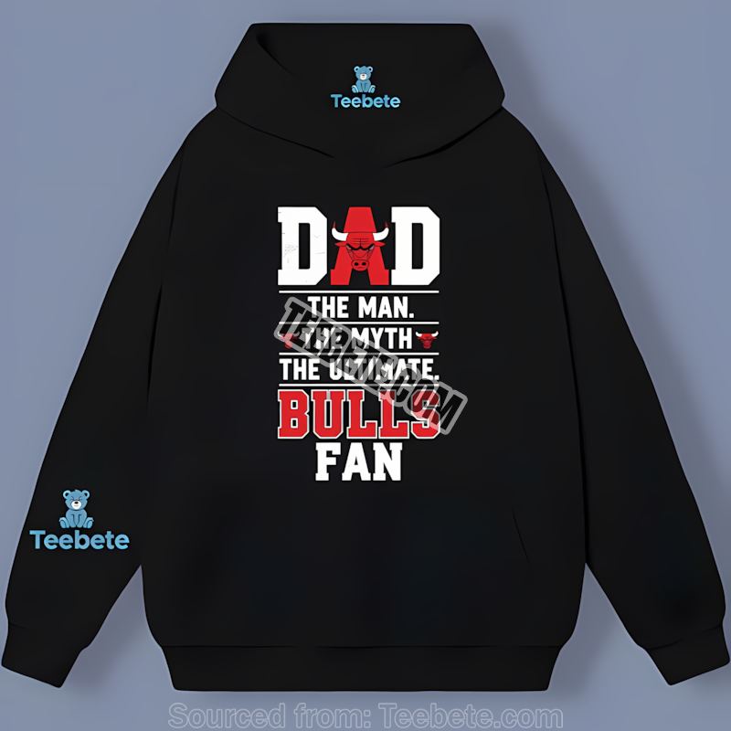 Chicago Bulls Ultimate Fan Dad Graphic Hoodie Chicago Bulls Ultimate Fan Dad Graphic Hoodie