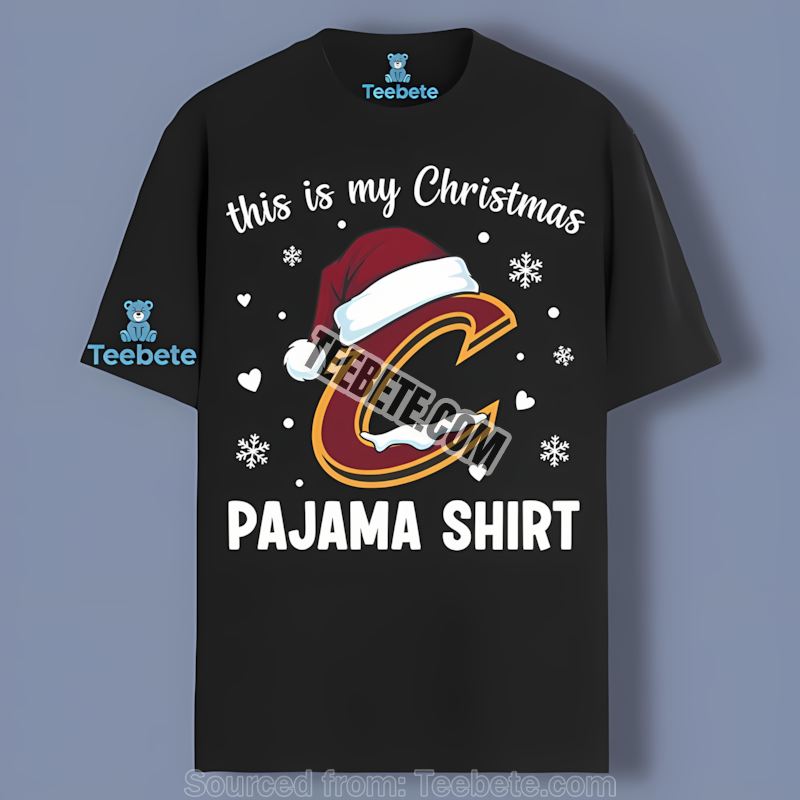 Christmas Pajama Cleveland Cavaliers Regular Shirt