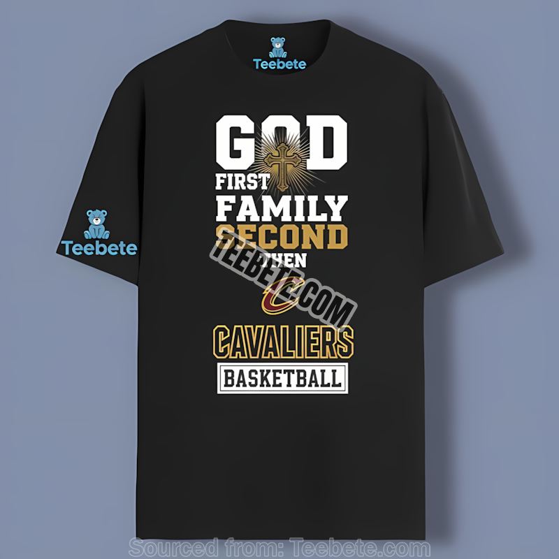 Cleveland Cavaliers God Family Basketball Graphic Shirt