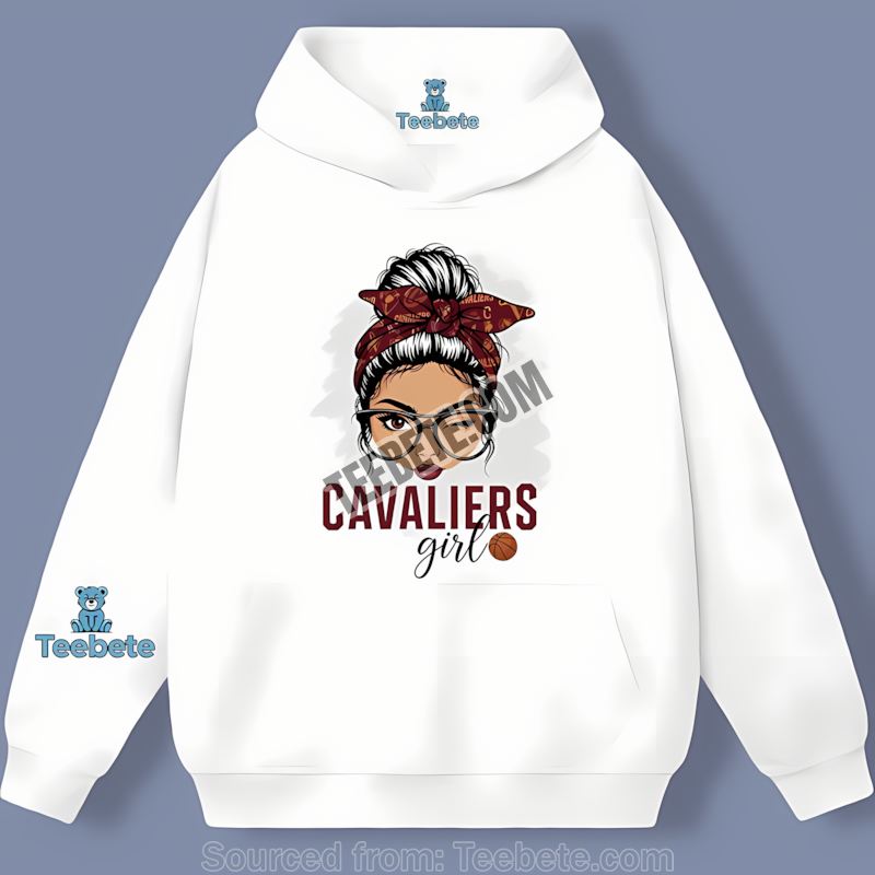 Cleveland Cavaliers Vintage Girl Fan Hoodie Cleveland Cavaliers Vintage Girl Fan Hoodie