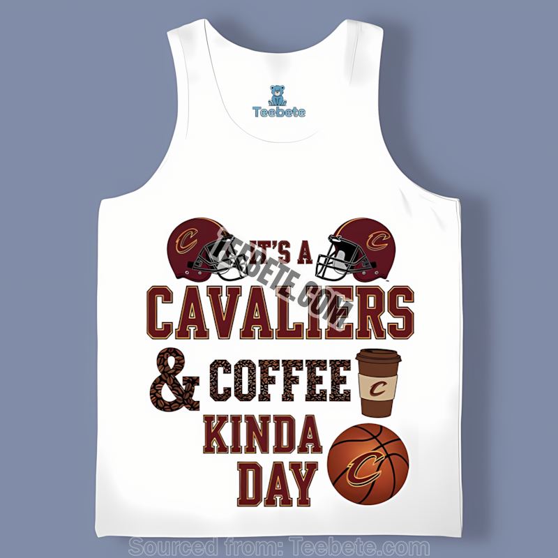 Coffee Kinda Day Cleveland Cavaliers Trendy Tanktop Coffee Kinda Day Cleveland Cavaliers Trendy Tanktop