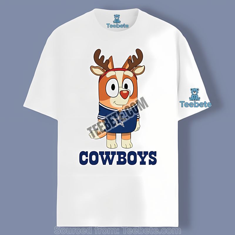 Dallas Cowboys Bingo Reindeer Christmas Shirt