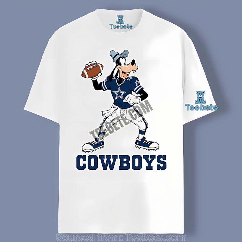 Dallas Cowboys Goofy Football Quarterback Shirt