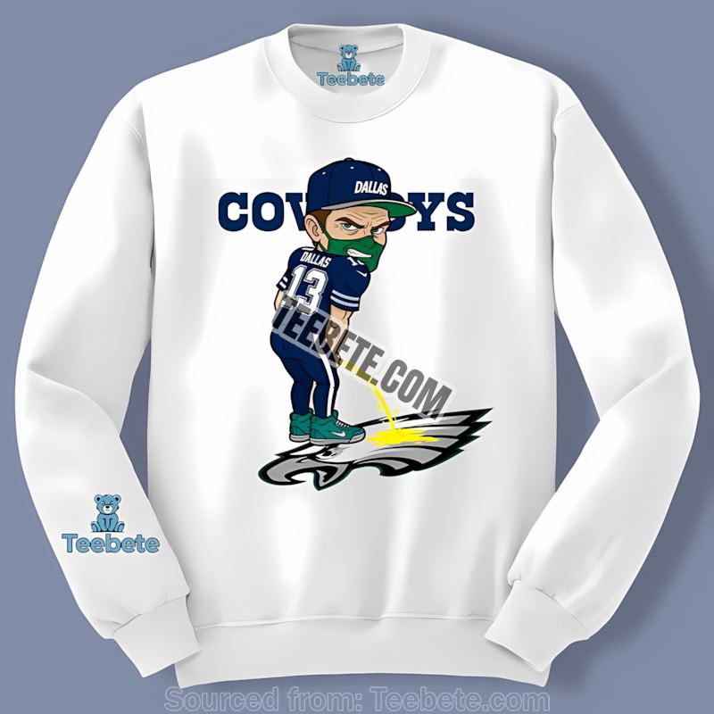Dallas Cowboys Hannibal Lecter Eagles Rivalry Long Sleeve Dallas Cowboys Hannibal Lecter Eagles Rivalry Long Sleeve