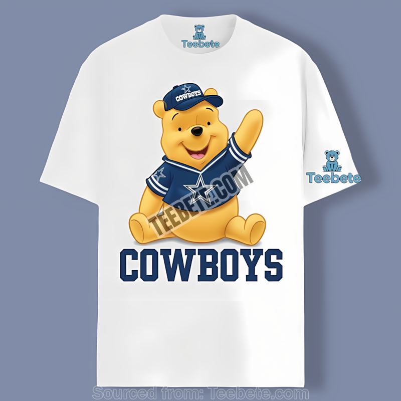 Dallas Cowboys Winnie The Pooh Football Team Spirit Shirt