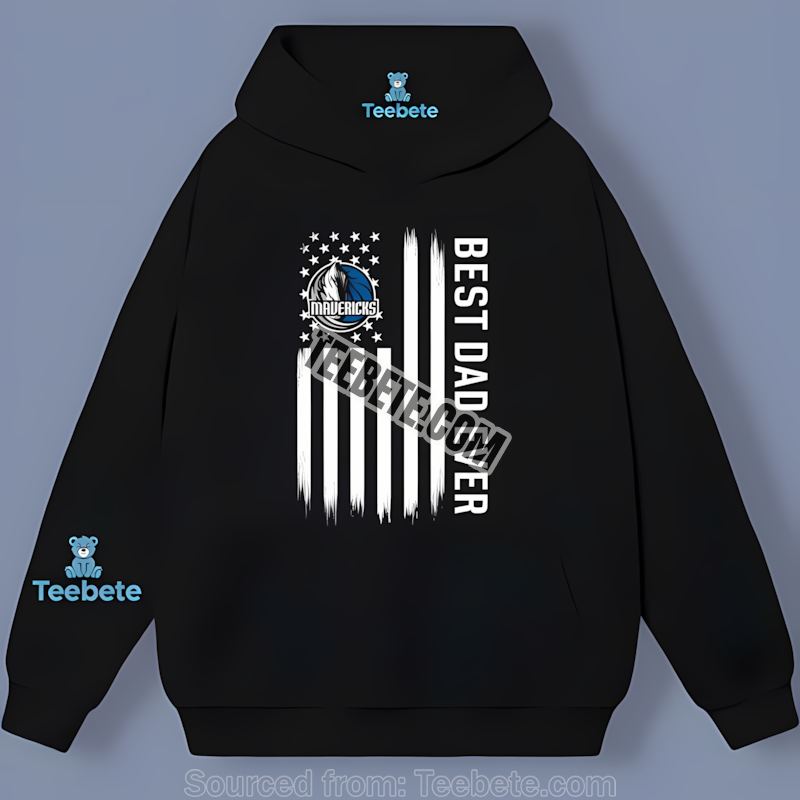 Dallas Mavericks Best Dad Ever American Flag Classic Hoodie Dallas Mavericks Best Dad Ever American Flag Classic Hoodie