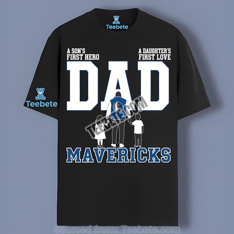Dallas Mavericks Dachshund Retro Fan Tee