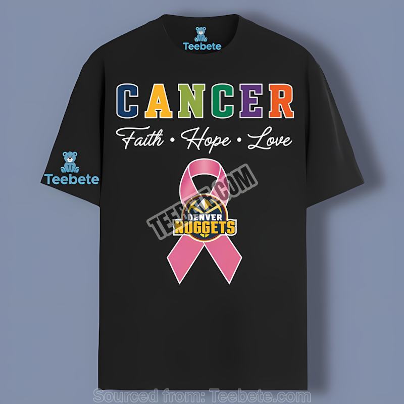 Denver Nuggets Breast Cancer Fight Like A Girl Cool Shirt