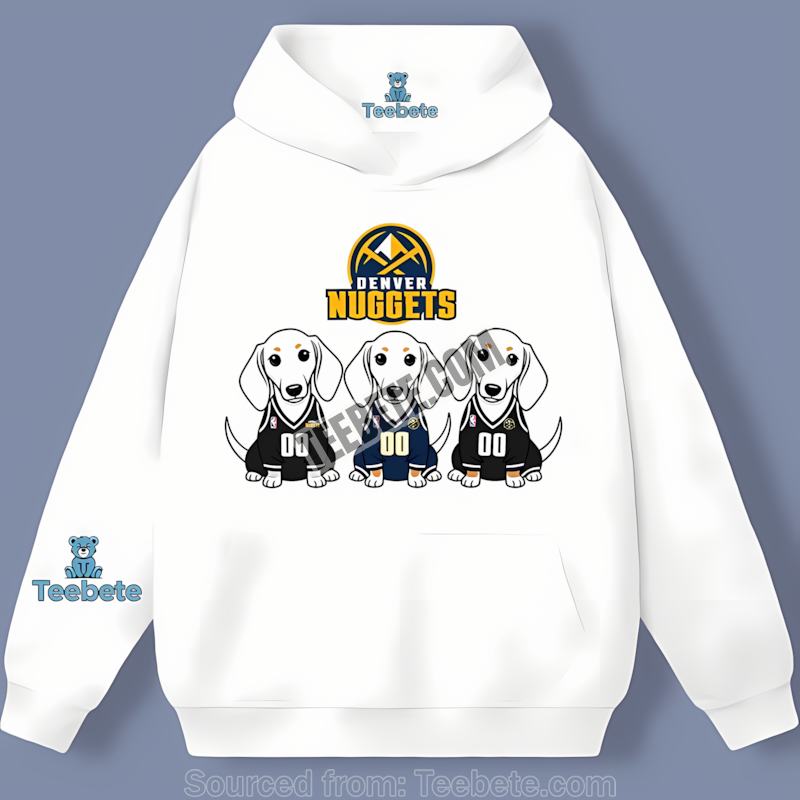 Denver Nuggets Dachshund Dog Lovers Cool Hoodie Denver Nuggets Dachshund Dog Lovers Cool Hoodie