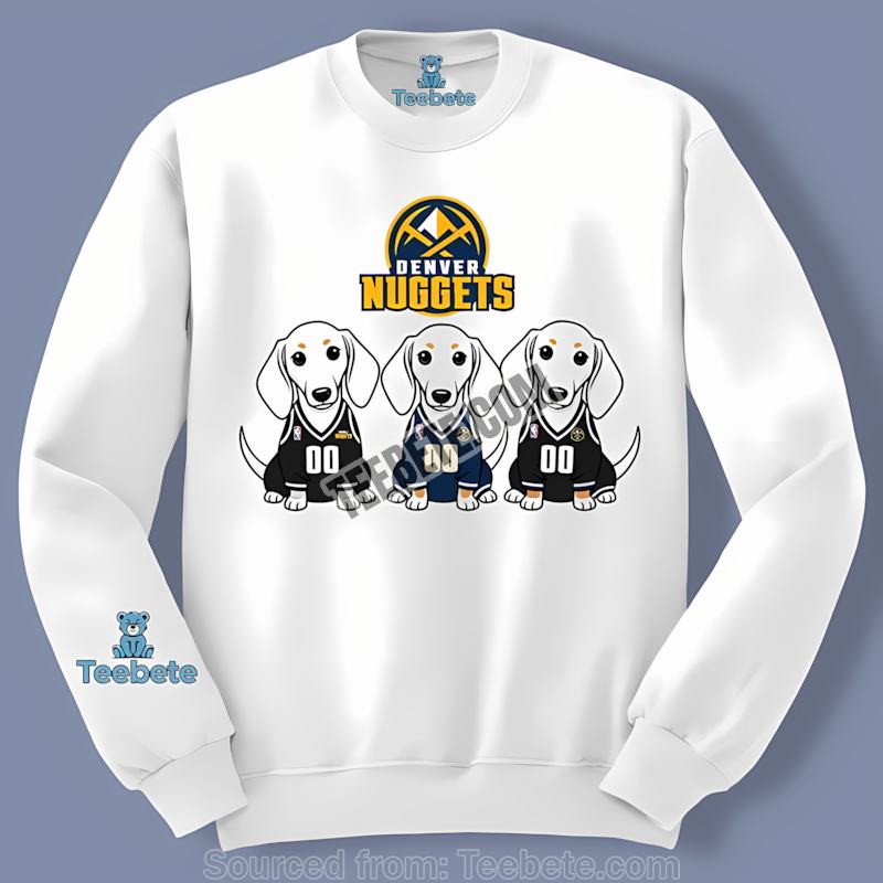 Denver Nuggets Dachshund Dog Lovers Cool Long Sleeve Denver Nuggets Dachshund Dog Lovers Cool Long Sleeve