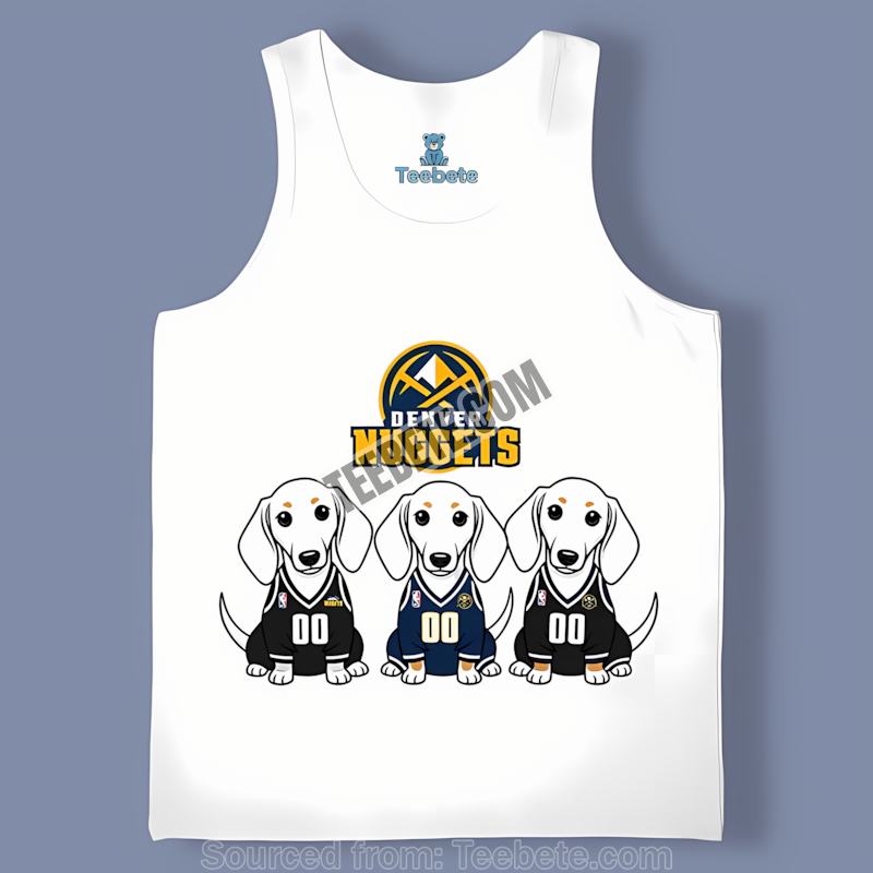 Denver Nuggets Dachshund Dog Lovers Cool Tanktop Denver Nuggets Dachshund Dog Lovers Cool Tanktop