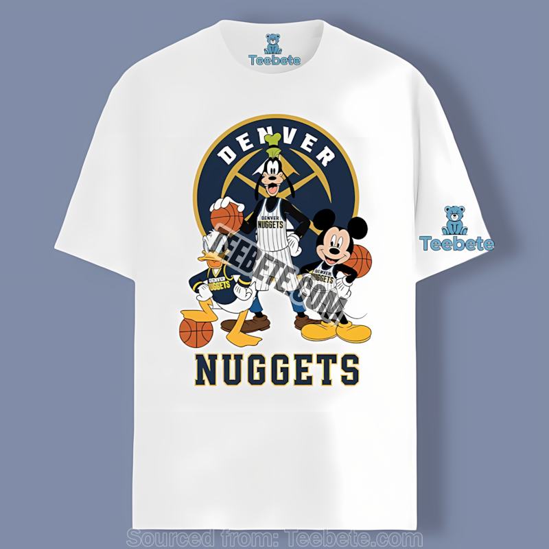 Denver Nuggets Disney Mickey Donald Goofy Trendy Shirt