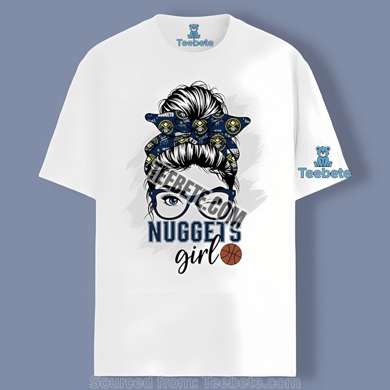 Denver Nuggets Girl Fan Spirit Casual Shirt