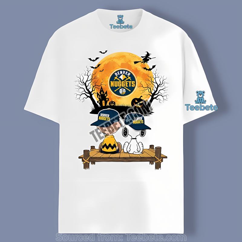 Denver Nuggets Halloween Charlie Brown Snoopy Cool Shirt