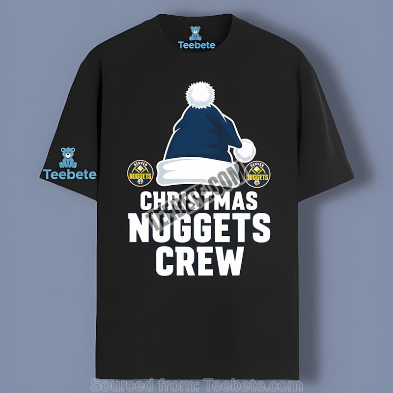 Denver Nuggets Holiday Nuggets Crew Christmas Vintage Shirt