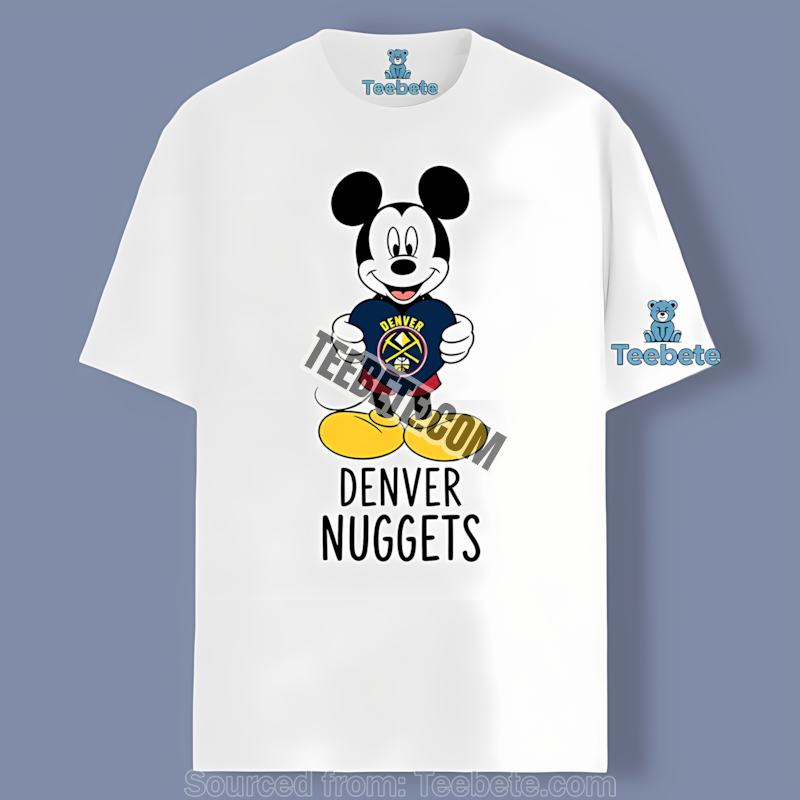 Denver Nuggets Mickey Quarterback Dunk Fashion Shirt