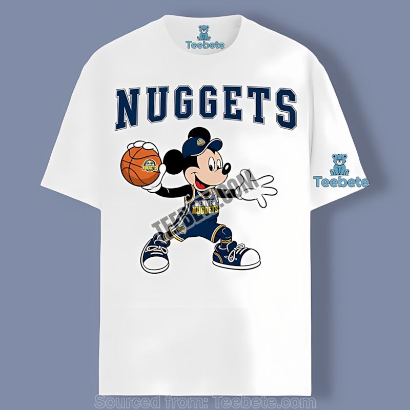 Denver Nuggets Minions Cartoon Color Shirt