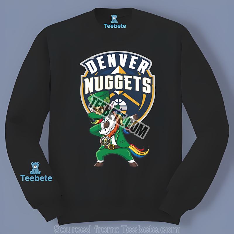 Denver Nuggets St Patricks Unicorn Dabbing Best Long Sleeve Denver Nuggets St Patricks Unicorn Dabbing Best Long Sleeve