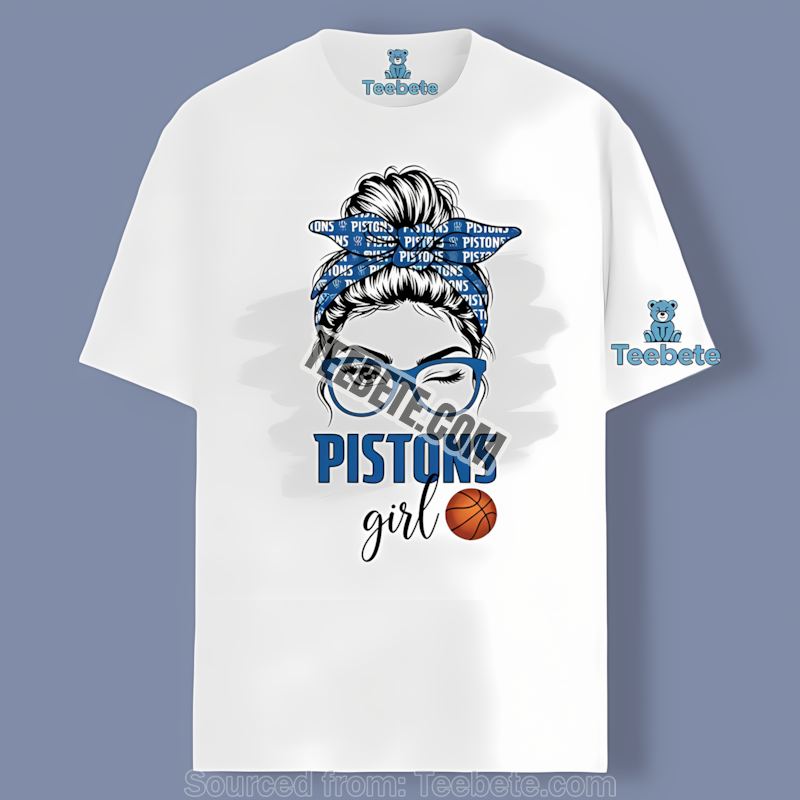 Detroit Pistons Girl Trendy Shirt For Fan